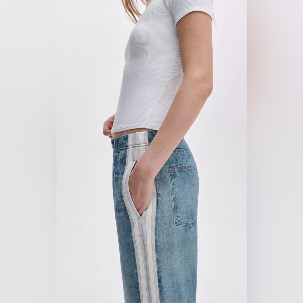 rag & bone Miramar Wide-Leg Cotton Terry Pants - Picture 4 of 7